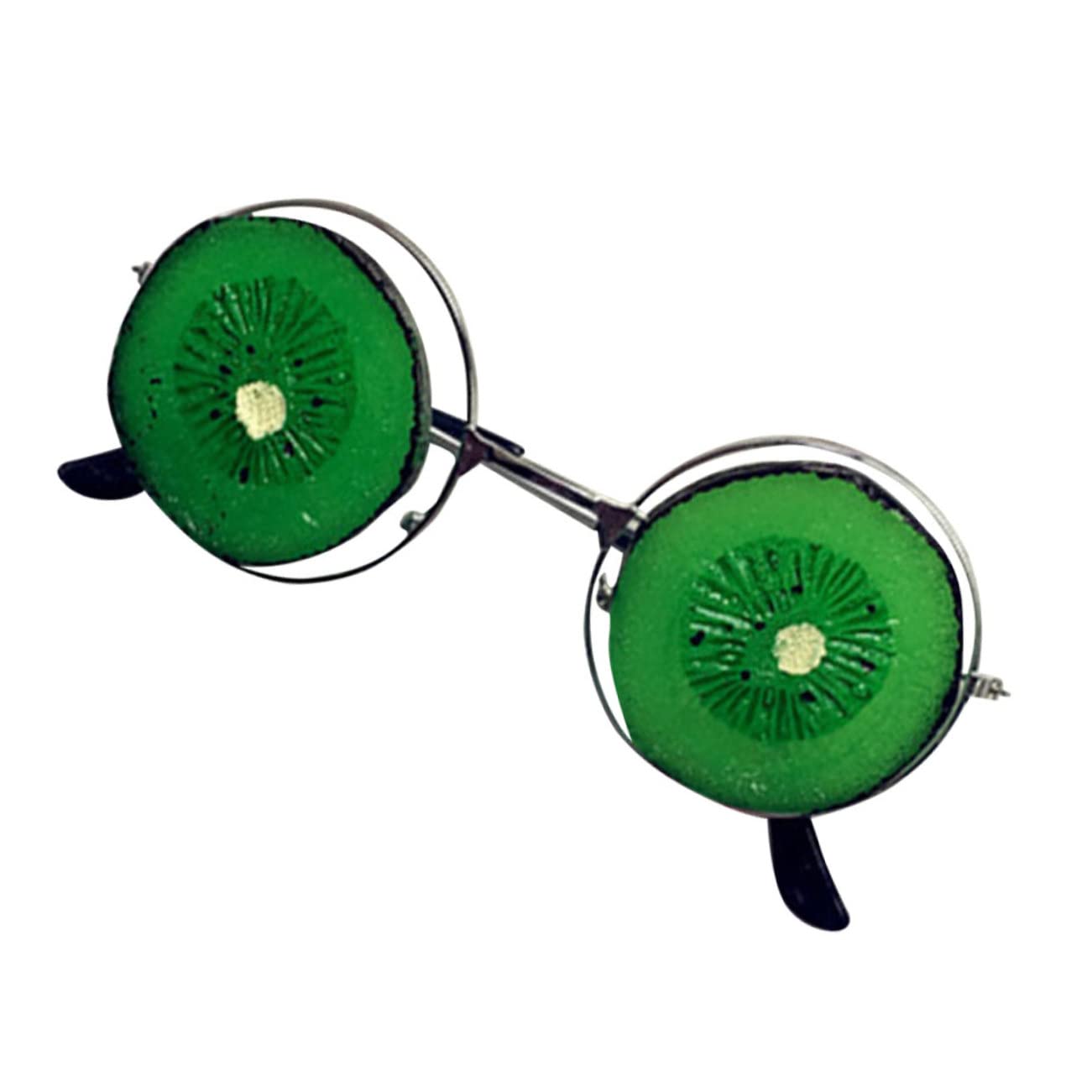 Alipis 2pcs Kiwi Fruit Shaped Glasses Cosplay Party Eyewear Photo Booth Accessory