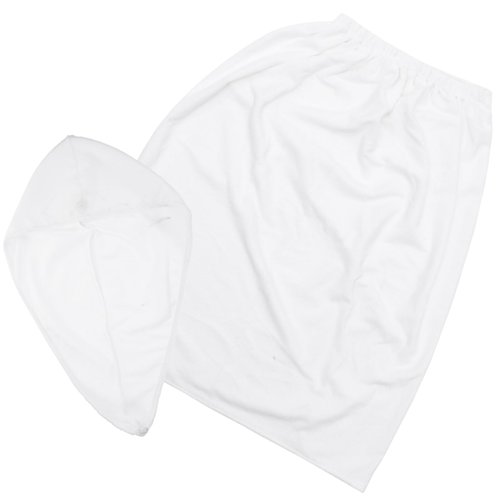 Serviette de bain surdimensionnée contre le froid avec turban cheveux mouillés
