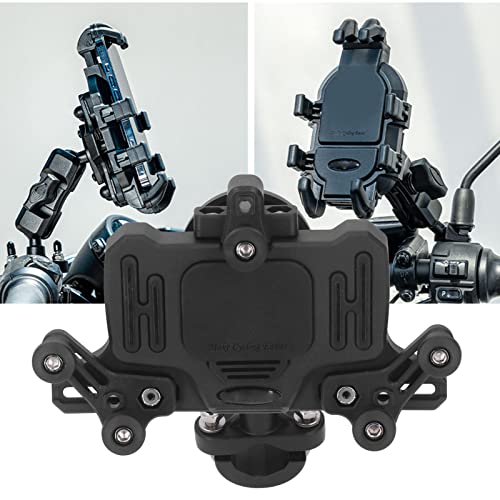 Image of Bike Phone Holder, Easy to Fix Scooter Phone Clip Shock Absorption for Bike
