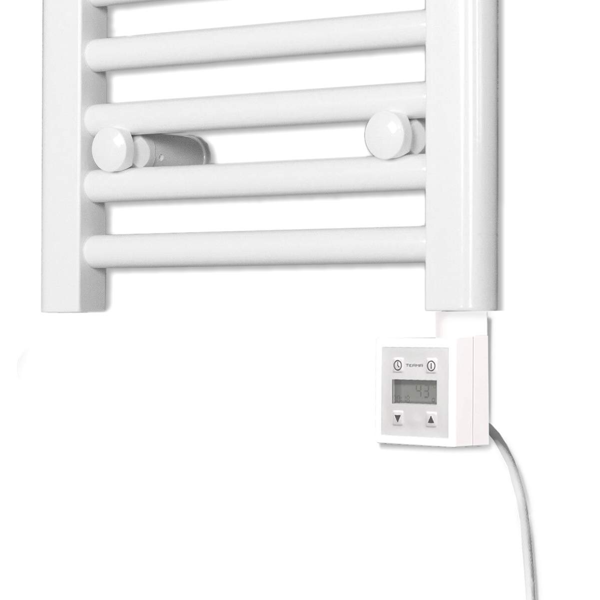Terma White Ktx 3 Timer Thermostatic Towel Rail Element Controller (600W)