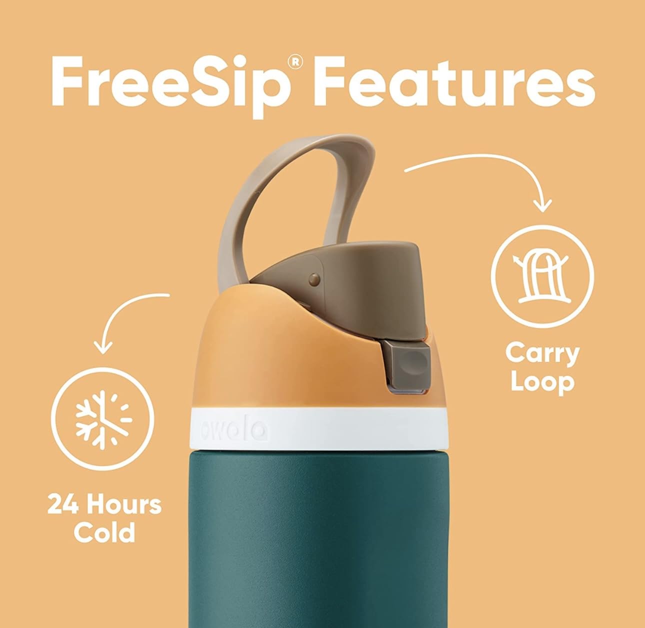 owala-freesip-40oz-insulated-stainless-steel-water-bottle-with-straw image 3