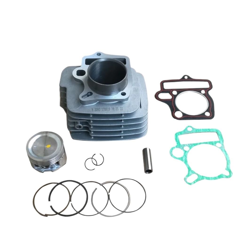 Kit cylindre YX125 pour réparer le haut moteur 125cc 153FMI avec piston et joints