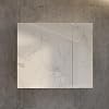 VitrA Shift T20 Mirrored Bathroom Cabinet 81006, 80 cm, Right Lid, Bright White