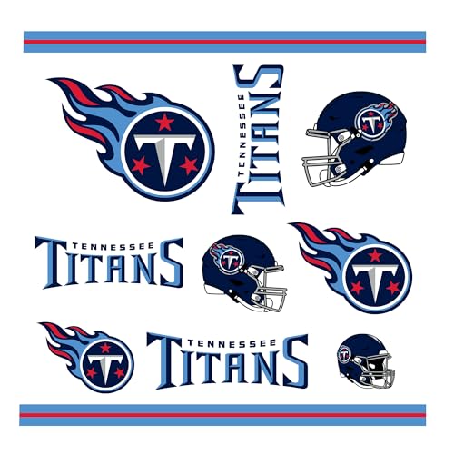 Image of Rico Industries NFL Football Tennessee Titans Double Wall 20oz Tritan Tumbler