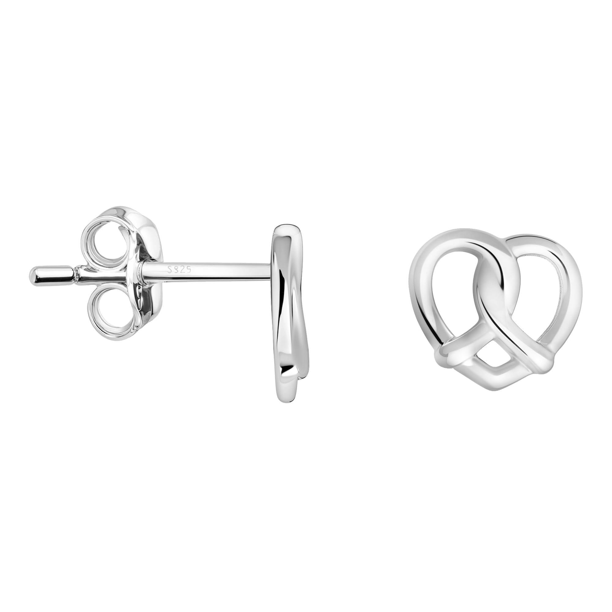 Pendientes Corazón Plata, Mujeres, Diseño Pendientes Corazón Plata, Mujeres, Diseño