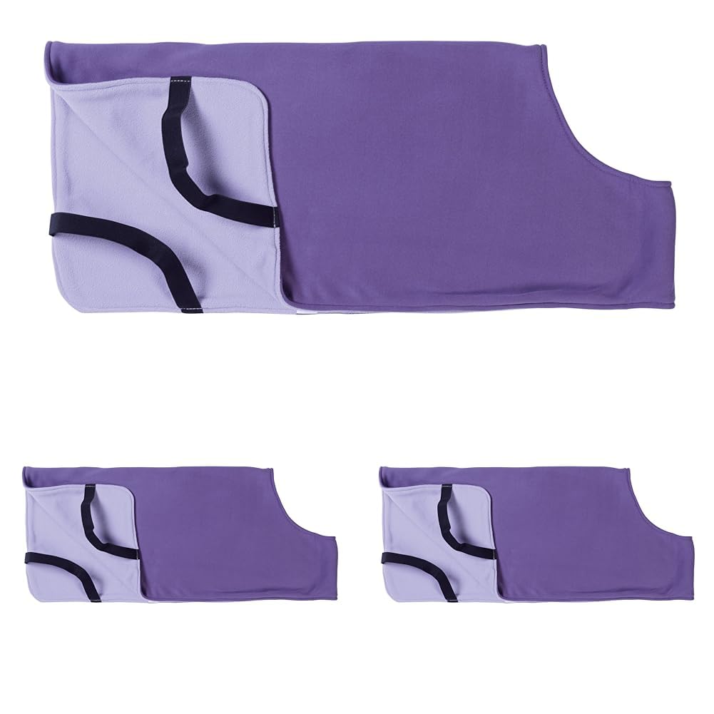 Weaver Leather Besi Hayvanı ProCool Battaniye Altı Koyun Mor, Medium (3 paketi)