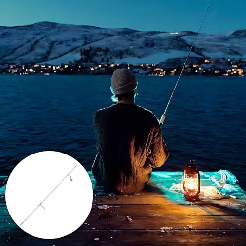 Línea líder de pesca con giro y brillo en acero inoxidable miniatura 2
