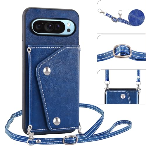 Étui pour Google Pixel 9 Pro XL Asuwish avec protège-écran et porte-carte - 4