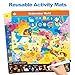 HOQEEWIPE Search and Find Books for Kids, Reusable Art and Craft Supplies for Toddlers - Preschool Learning Activity, Gifts for Girls & Boys, Educational Game Learning Toys for 3, 4, 5, 6 Year Old