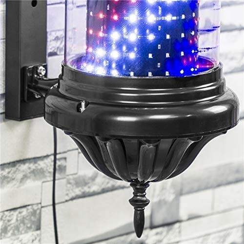 Amazon.co.jp: バーバーポールライト サインポール 理容 理髪店 33