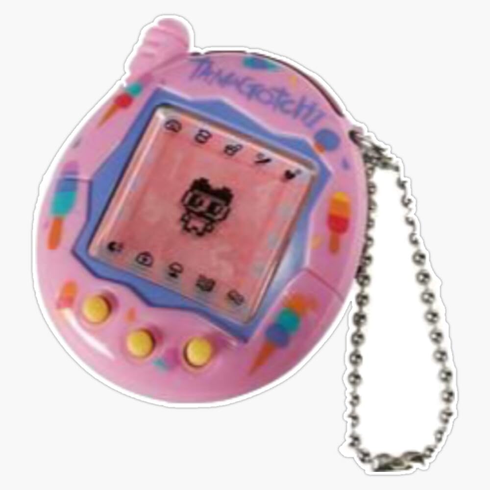 Tamagochi Sticker Vinyl Waterproof Sticker Decal Car Laptop Wall Window Bumper Sticker 5"