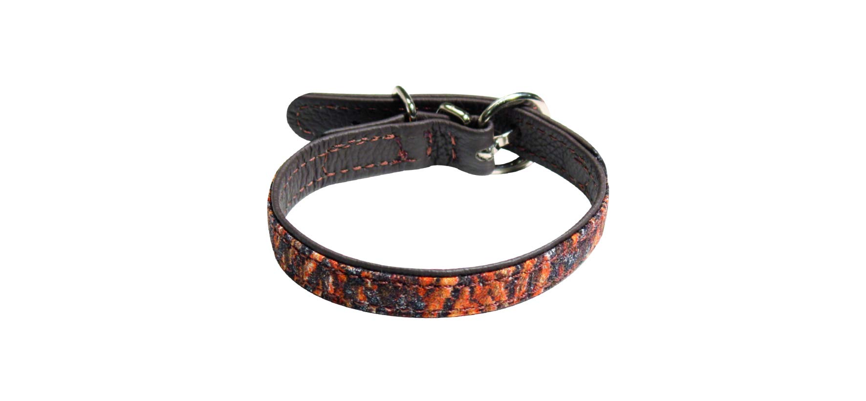 Croci C7261532 Voyager Leather Collar 1.5 x 30 cm