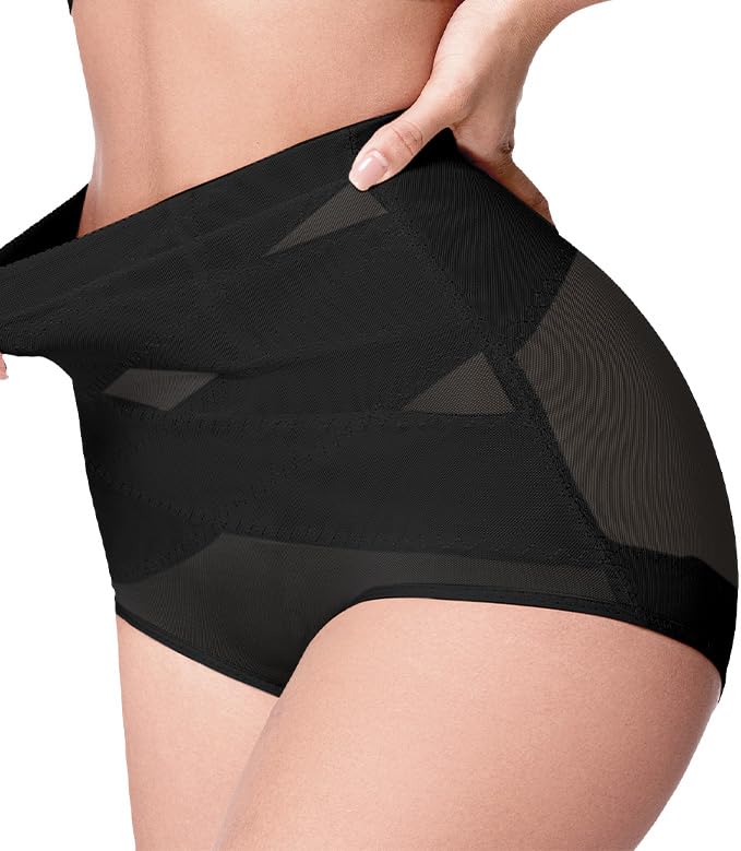 Annsuki Shapewear Damen Bauchweg Unterhose,Miederhose hoher Taille Bauch Weg Unterhose,Unterwäsche Miederpant Body Shaper für Frauen