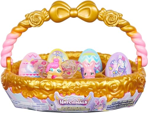 Hatchimals CollEGGtibles ܂āI E[ ~j oj[ t@~[ XvO oXPbg (S[h) Bunny Family Spring Basket [sAi]