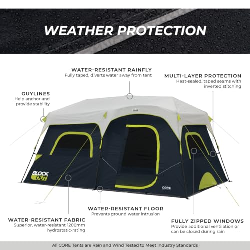 CORE 9 Person Blackout Tent