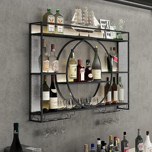 Étagère à vin murale pour gagner de la place et éviter la casse dans le placard - 5