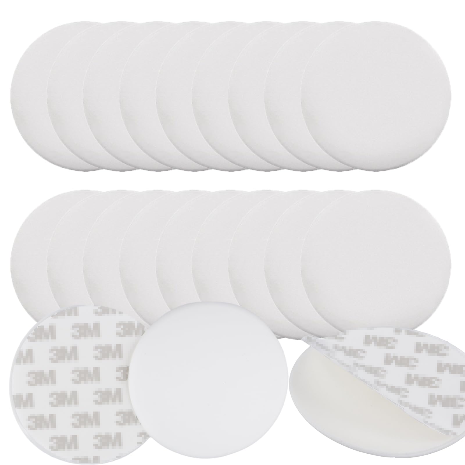 Butées de porte autocollantes protection murale anti-bruit et anti-rayure lot de 24