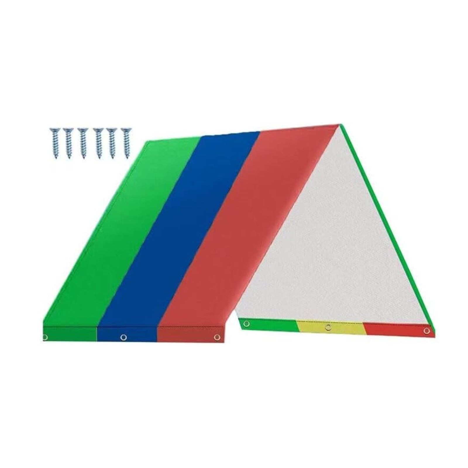 Kids Windproof Outdoor Playgrounds Canopy Replacement Sun Protective 210D Fabric Easy to Maintenance Cover for Backyards Outdoor Playgrounds Canopy Cover