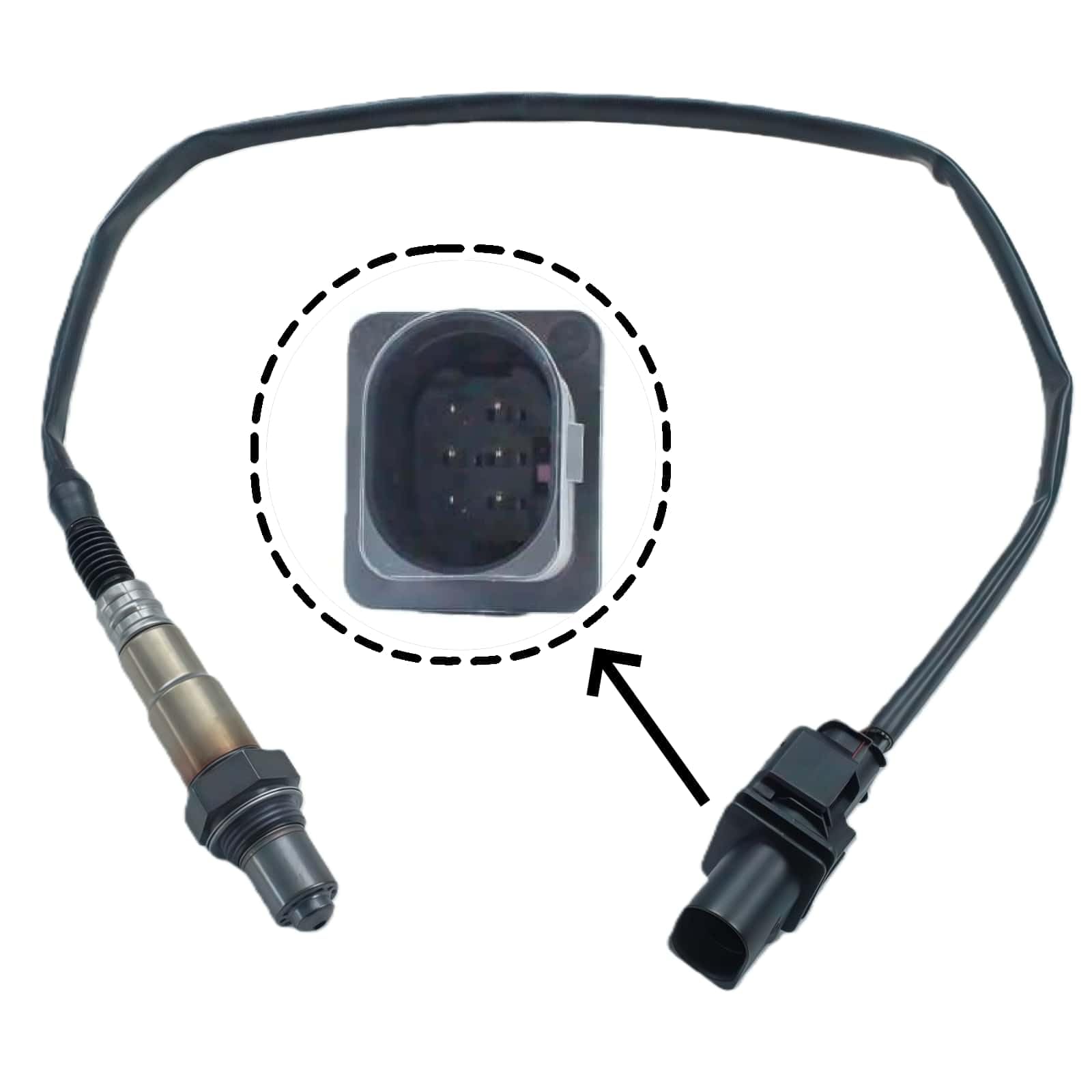 Capteur d'oxygène lambda compatible avec X-TRAIL (T31) 2.0 Dci 2007-2013 Espace IV 2.0 Dci à partir de 2006 M9R 740, M9R 750, M9R 814, M9R 815, OEM 0281004027, 13627800 Référence : 1158. 0258017052