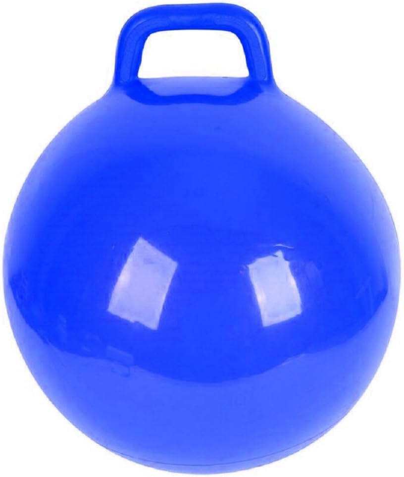 AWOKZA Jumping Hopping Hippity Ball for Sit and Bounce Inflatable Rubber Hop Ball Ride-on Toy Balls for Children Yoga Outdoor Game Gymnastic Age 3-12, Air Pump Included (Blue) (B0CD7SDNWM) Amazon Price History, Amazon Price Tracker