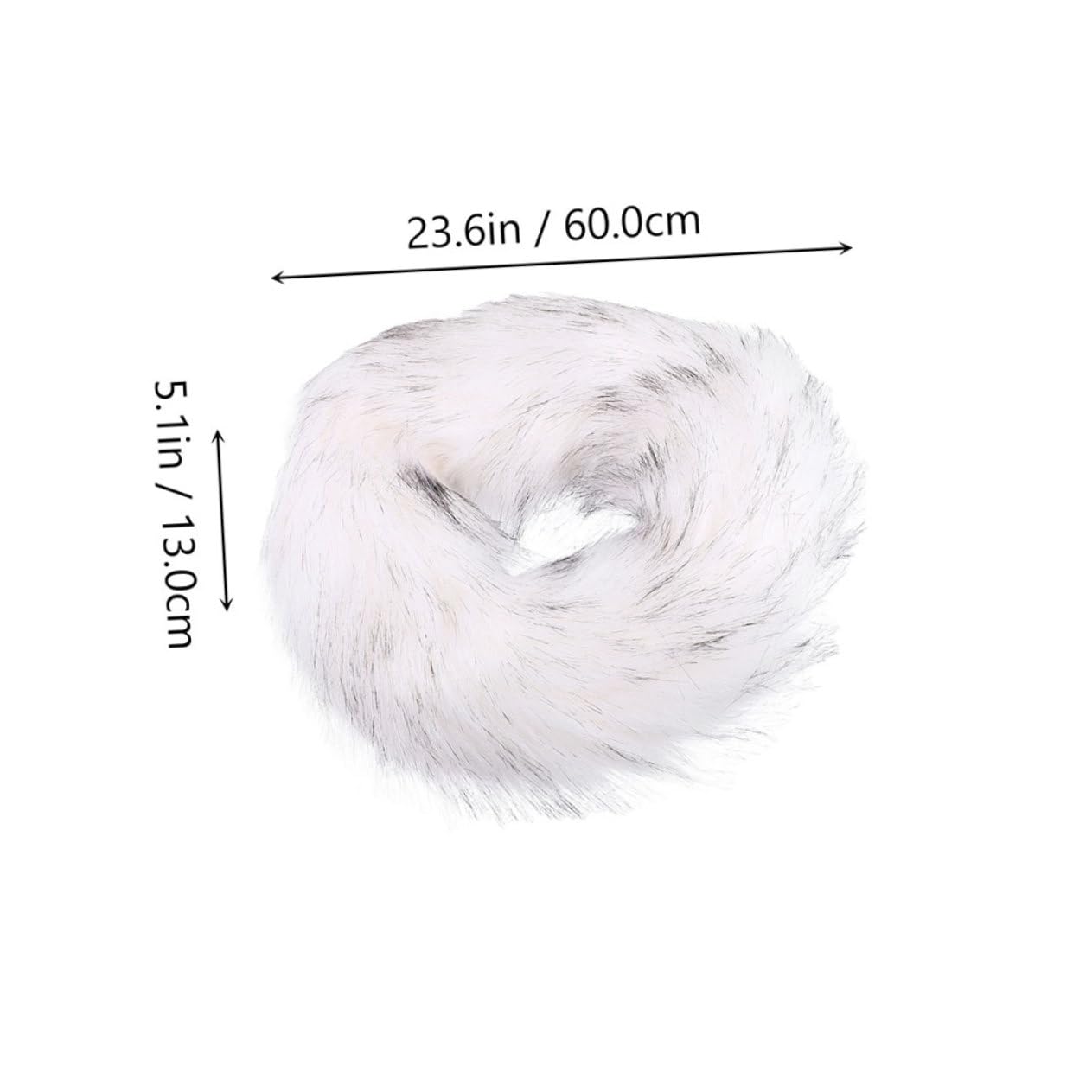 FOMIYES Furry Hat for Women Chic Faux Fur Headband with Open Top Design Soft Fibre Breathable and Warm Earmuffs for Autumn and Fashion