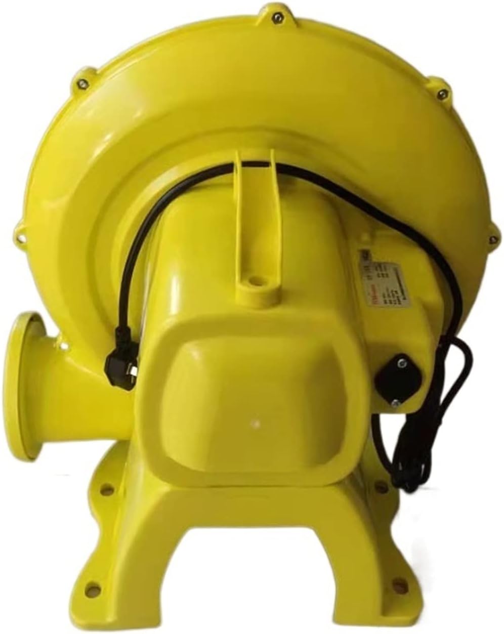 TAITUS Industrial Blower Fan Low Noise Air Mover, Dryer, Fan, Blower Turbine Blower Fan Indoor Or Outdoor Use Commercial Fan Fume Extract Extractor ducting Vent (Color : Giallo, Size : QW-950 950W)