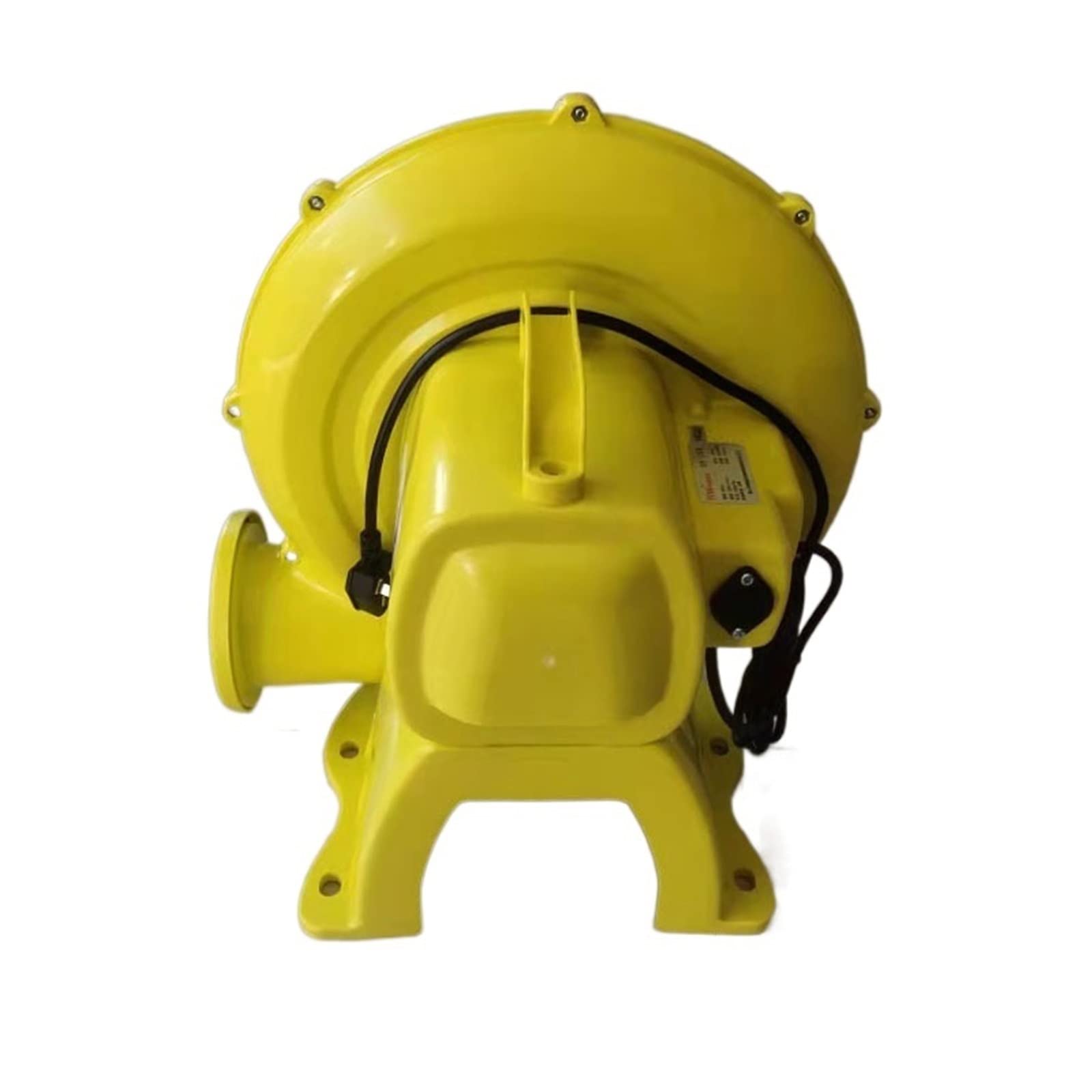 TAITUS Industrial Blower Fan Low Noise Air Mover, Dryer, Fan, Blower Turbine Blower Fan Indoor Or Outdoor Use Commercial Fan Fume Extract Extractor ducting Vent (Color : Giallo, Size : QW-950 950W)
