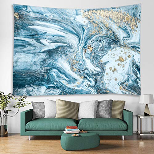 Wodejia Fabric Tapestry Decor Wall Art Tapestries Bedroom Hall Dorm Living Room Hanging Bedding 79 X 59 Inches Marble Texture Print #TOP2