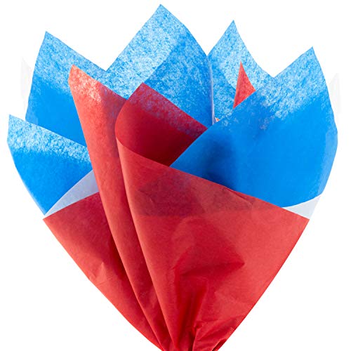 Papier de soie pour emballage cadeau Hallmark | Lot de 120 feuilles Noël et Hanoucca