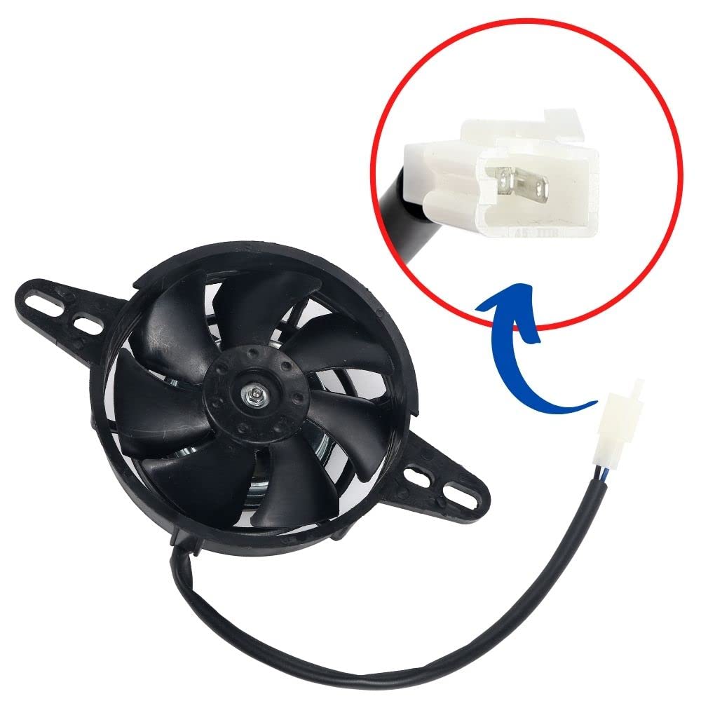 Amazon | one+lifestyle 電動ラジエーターファン 12V 直径120mm