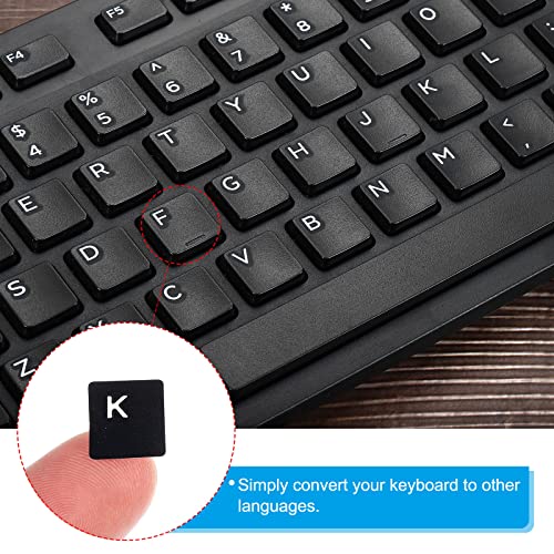 Pegatinas para teclado en español PATIKIL, 2 unidades miniatura 5