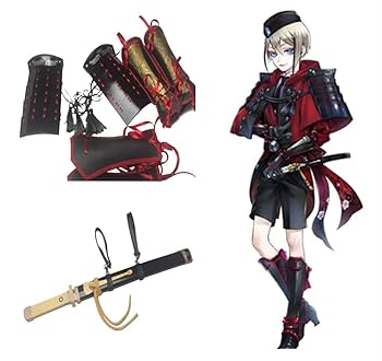 Amazon.co.jp: 刀剣乱舞-ONLINE- 日向正宗 刀剣 肩甲 手甲 足の