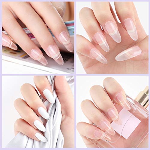 Coscelia UV Gel Maniküre Set 3 Farben UV Farb Gel Set UV Gel Starterset mit 24 Farbrige Dipping Powder Nagel Pulver für… – Bild 4