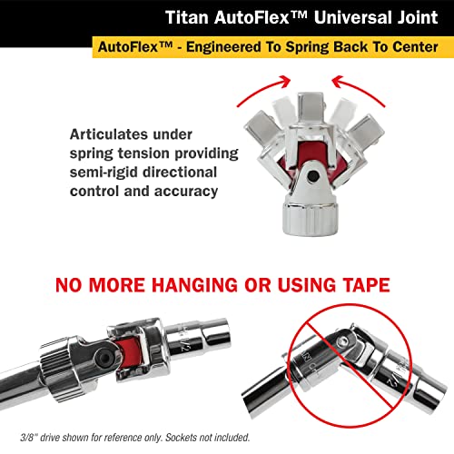 Image of Titan 85508 1 /2-Inch Drive Auto Flex Universal Joint