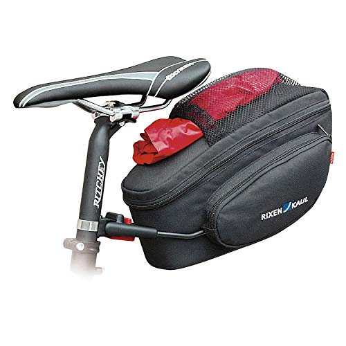 Rixen und Kaul KlickFix Unisex Fahrradtasche Contour Magnum Fahrradtasche, schwarz, Standard