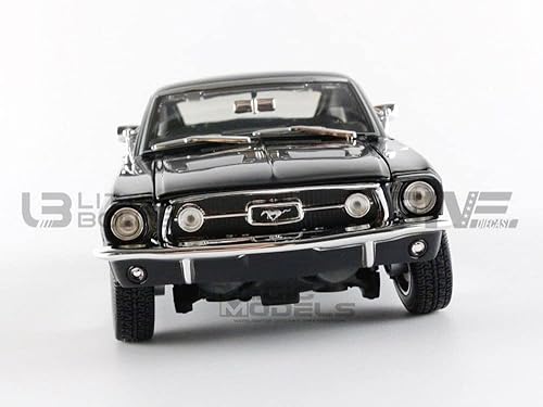 Miniatura 8 de Maisto - 31166bk - 1967 Ford Mustang Fastback 118 Escala - Negro