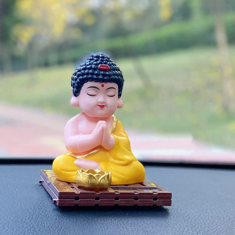 Amazon.com: CHBDJY Sakyamuni Buddha Statue, Cute Solar Head