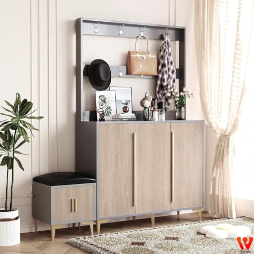 Image of WISDOM Texture Wood Grain Peel and Stick Wallpaper, Thick Waterproof Vinyl Contact Paper, Removable Self-Adhesive Cabinet Wallpaper for Kitchen, Bathroom & Furniture, 12 x 48 in, Mocha Wood