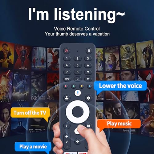 Télécommande vocale SRC-4020-01 pour animer vos soirées cinéma Thomson - 3
