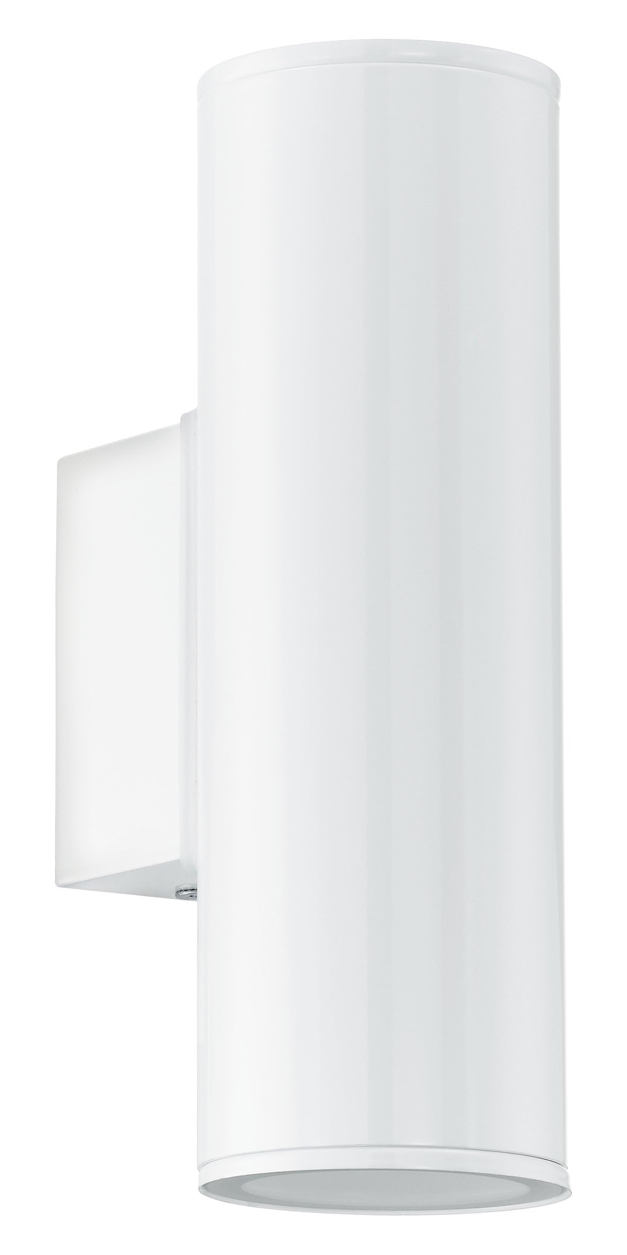 Eglo Light/Anthracite Riga Exterior Down Wall In