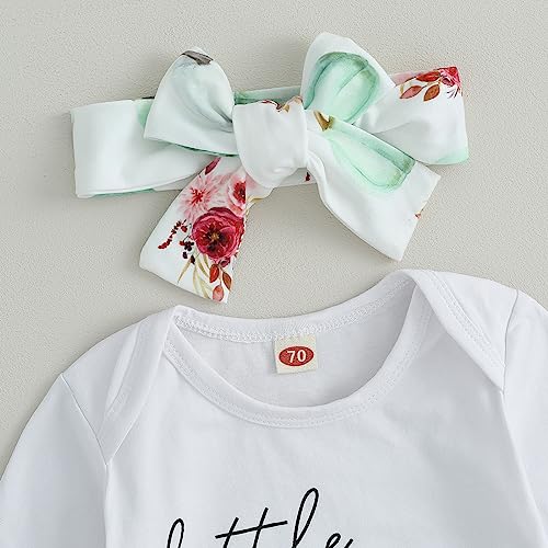 FIOMVA My First Christmas Outfits Newborn Baby Girl Boy Car Xmas Tree Romper Onesie+Pants Hat Set Cute Fall Winter Clothes4