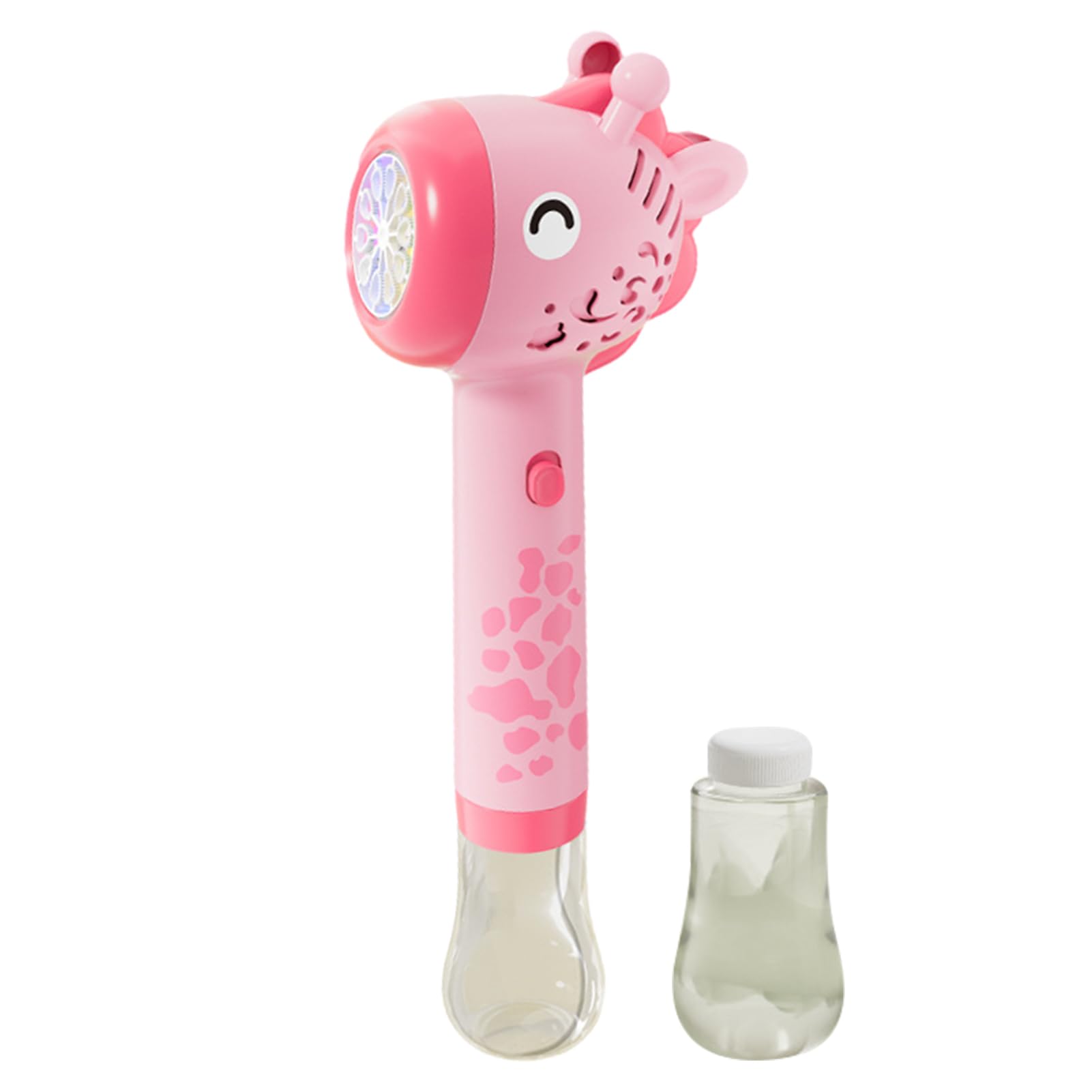 Bexdug Light Up Bubble Wand,Light Up Giraffe Bubble Blower Wand | Battery Operated, 10 Electric Bubble Blower For Boys Girls, Outdoor Wedding Favors