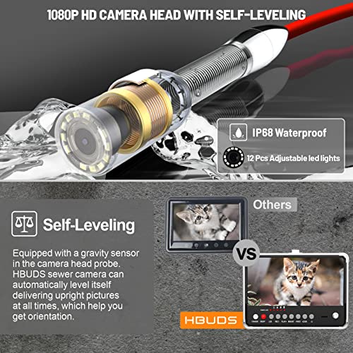 Hbuds SY958 Sewer Camera With Locator 165Ft thumb #2