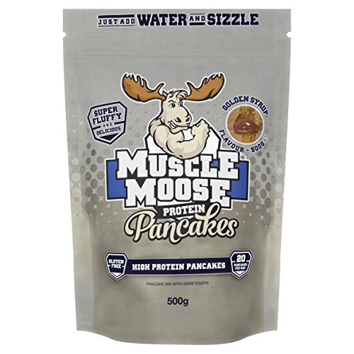 Muscle Moose Protein Pancakes Golden Syrup Supplement