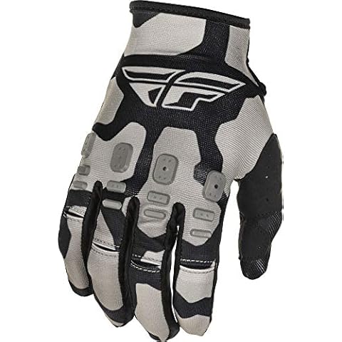 Fly 2021 Kinetic K221 Motocross MX Gloves Black/Grey Cover