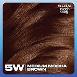 Nne Clairol nice-n-easy colore dei capelli, 5 W Medium Mocha Brown
