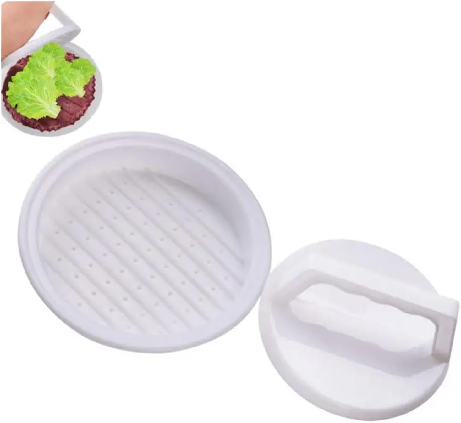 Press Press Round Shape Non-Stick Chef Grill Grill Maker Mould