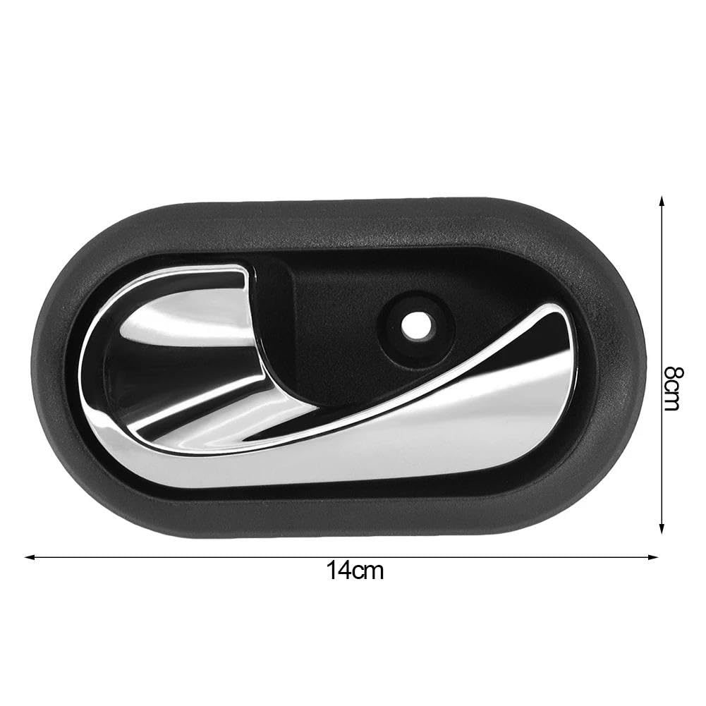 Poignée De Porte Intérieure Gauche/ Droite Viviance Pour Renault Dacia Logan Sandero Duster