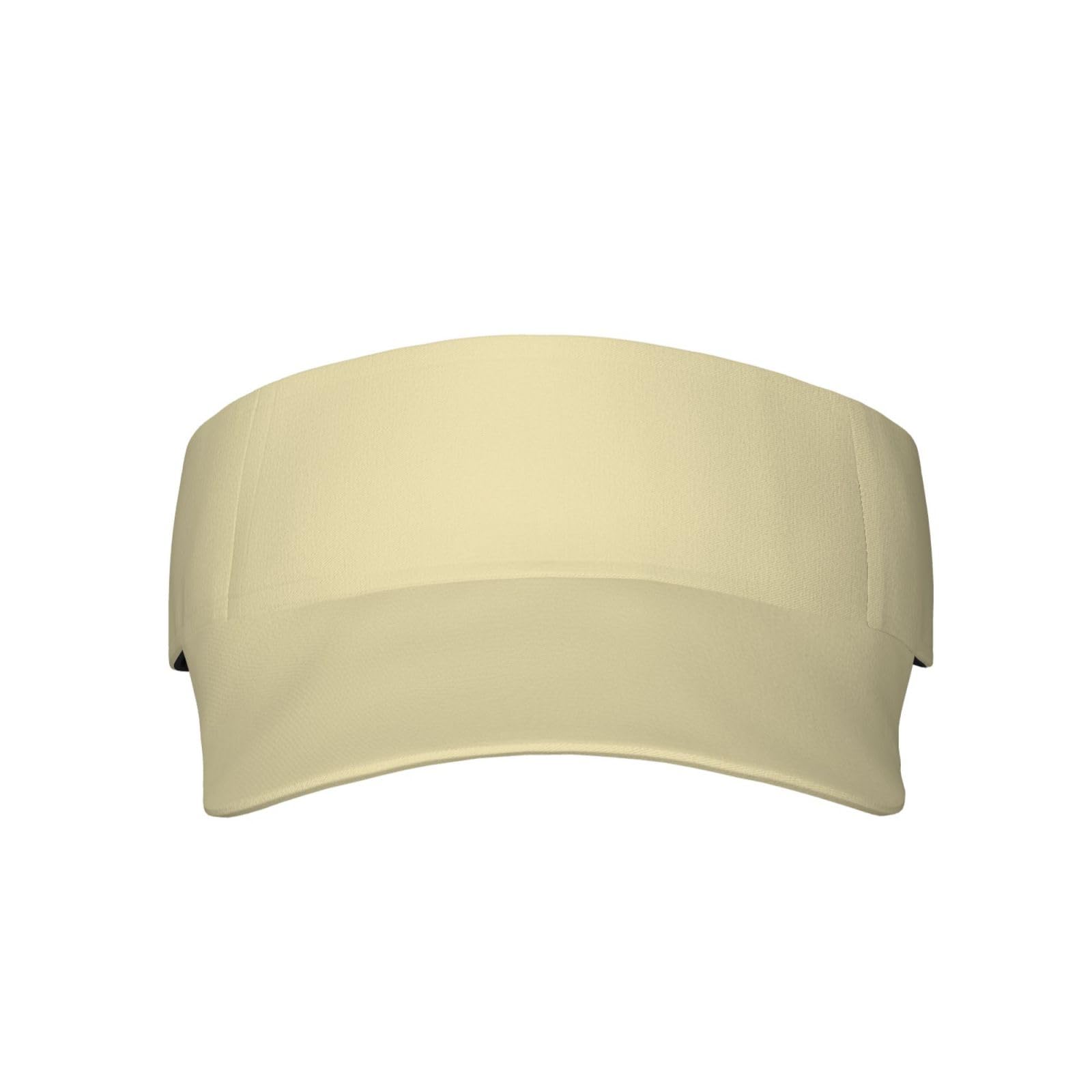 DJNGN Beige Ladies Visor Hat Golf Visor Sport Sun Visor Hats for Women Men