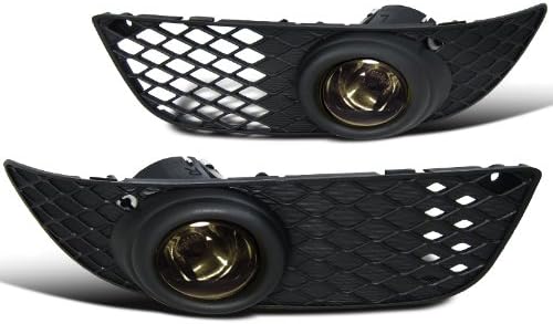 Spec-D Tuning LF-LAN08GOEM Made for and compatible with Mitsubishi Lancer Es Se Smoked Oem Style Fog Lights Lamps